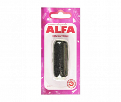 Нить эластичная (резинка) Alfa AF-1111 Black 25 м