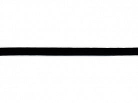 Тесьма эластичная PEGA продежка 13,2 мм, черный