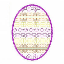 Дизайн для вышивки «Пасхальное яйцо. Орнамент 5»