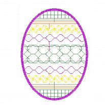 Дизайн для вышивки «Пасхальное яйцо. Орнамент 6»