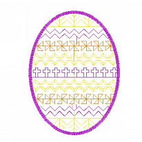 Дизайн для вышивки «Пасхальное яйцо. Орнамент 7»