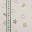 Ткань хлопок пэчворк розовый, звезды детская тематика, ALFA C (арт. 232829-9)