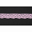 Кружево вязаное хлопковое Alfa AF-118-020 16 мм розовый